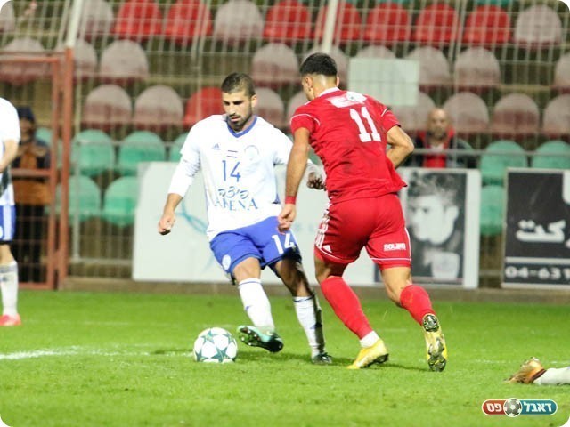 אהוד מערבי עם ניסיון אחד במחצית הראשונה (עודד חסין)